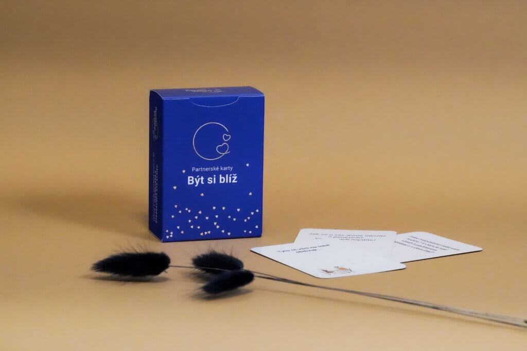 partnerské konverzační karty být si blíž ukázka